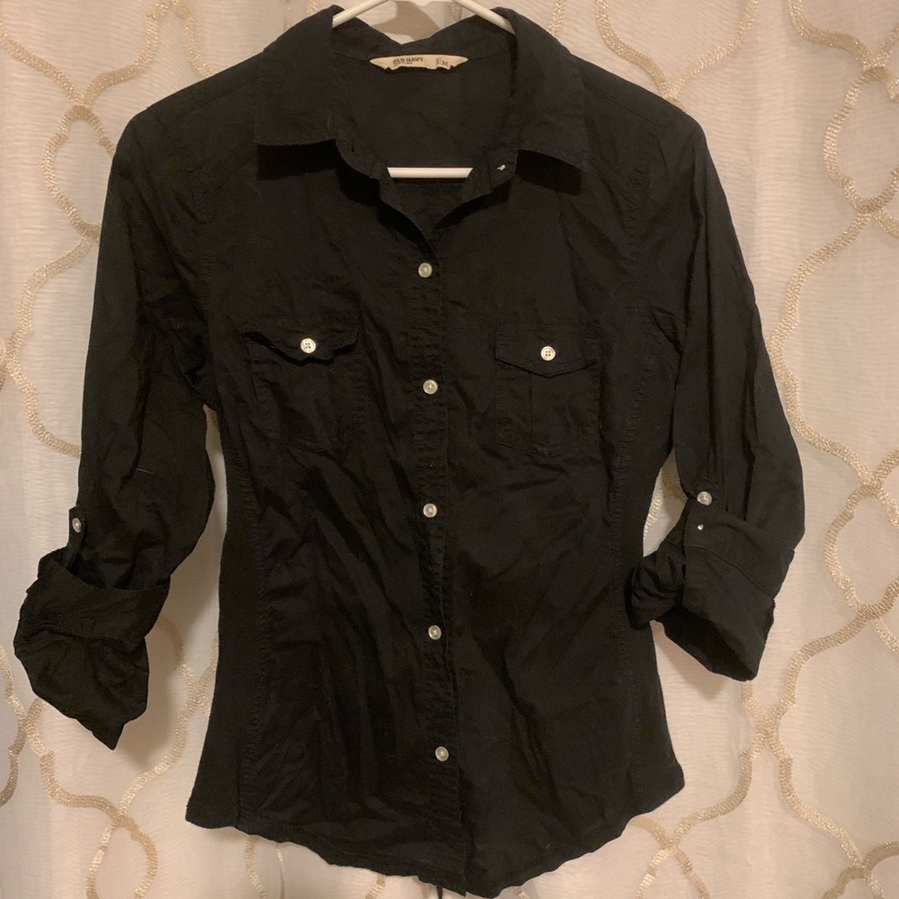 Black, medium Old Navy blouse